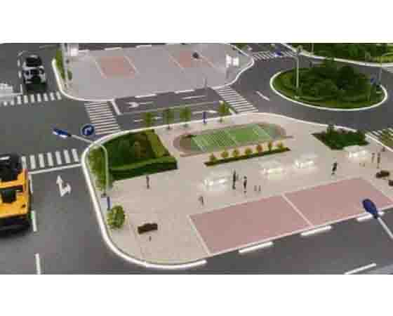 車路協同仿真實訓沙盤