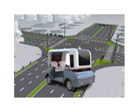 電動(dòng)智能駕駛校園實(shí)驗(yàn)車(大)