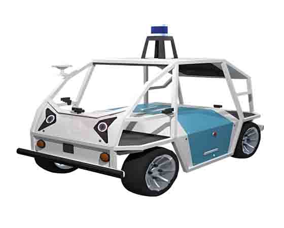 自動駕駛教學平臺實訓車