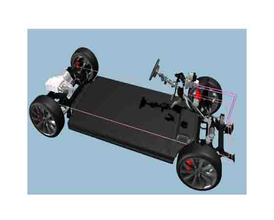 線控底盤仿真教學(xué)軟件